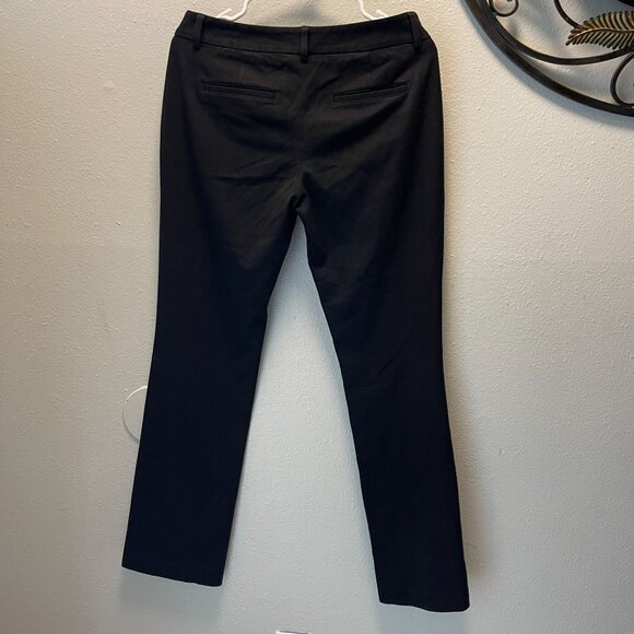 Express Womens Editor Black Dress Pants  4R Slim Fit Tailored Style Office‎ Wear - Picture 2 of 9